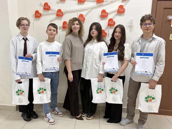Победители муниципального этапа олимпиады школьников.